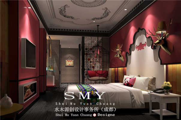 眉山酒店設計需要注意問題二：設計新穎，裝飾風格要獨特