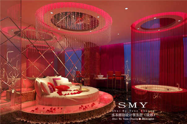 自貢情侶主題酒店如何設(shè)計(jì)裝修、應(yīng)該注意事項(xiàng)有哪些？