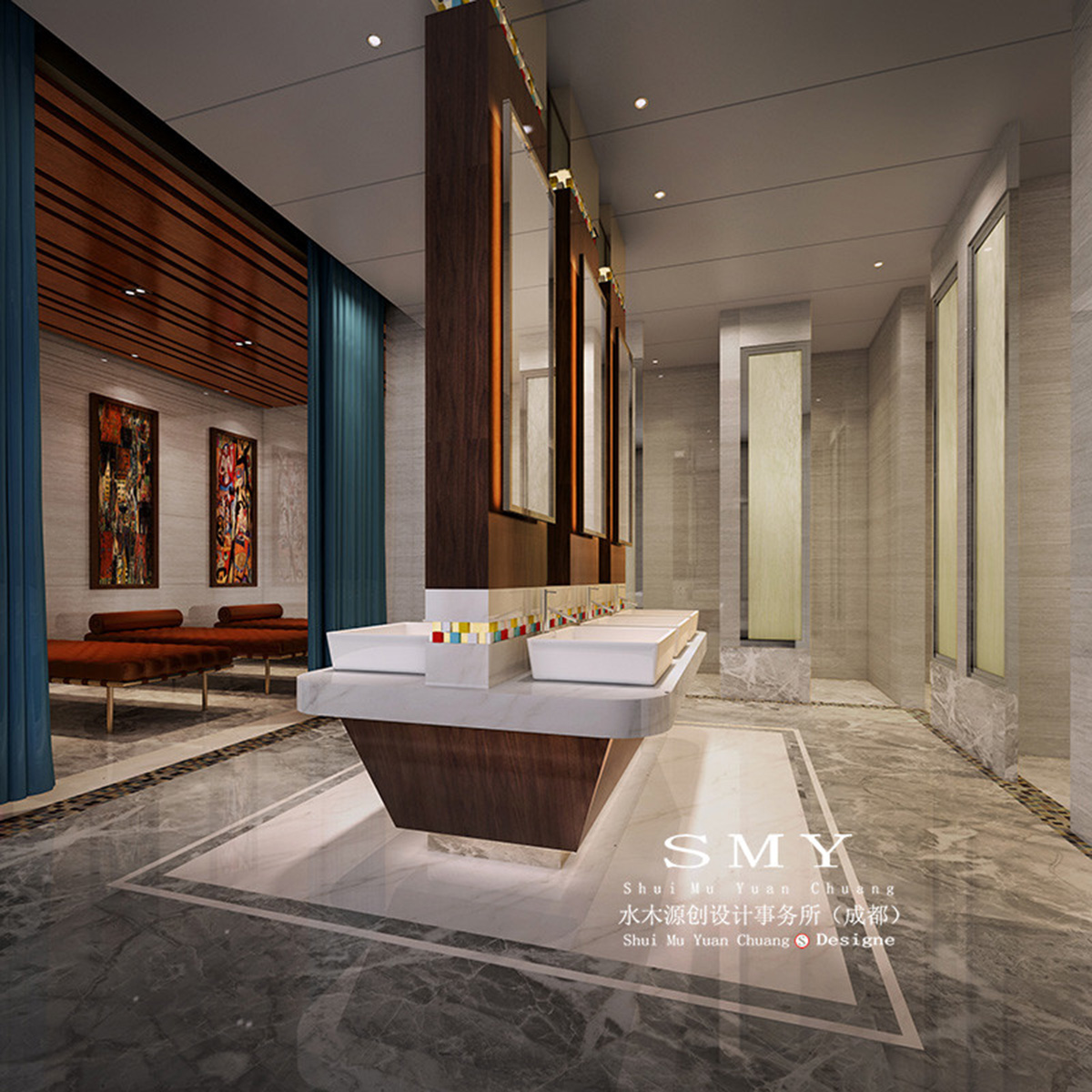 酒店休閑區(qū)域設計