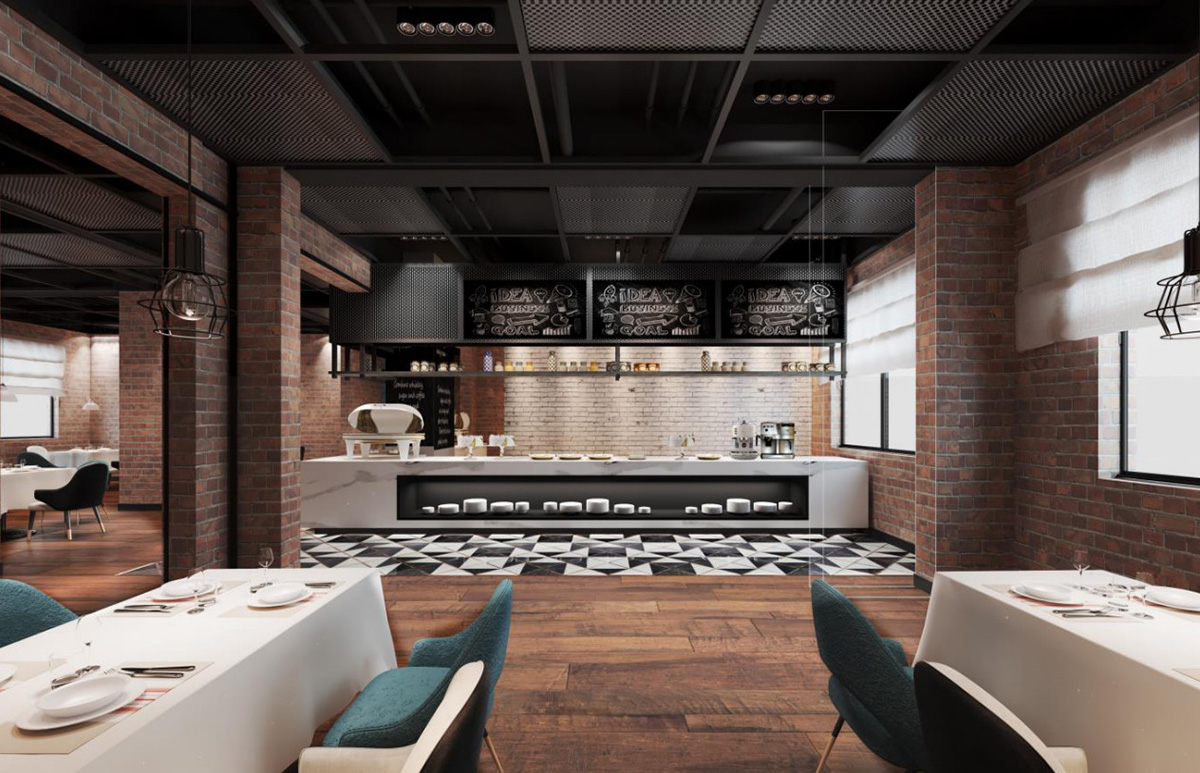 酒店西餐裝飾，酒店西餐設(shè)計(jì)效果