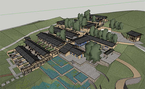 度假酒店規(guī)劃設計、案例規(guī)劃效果圖