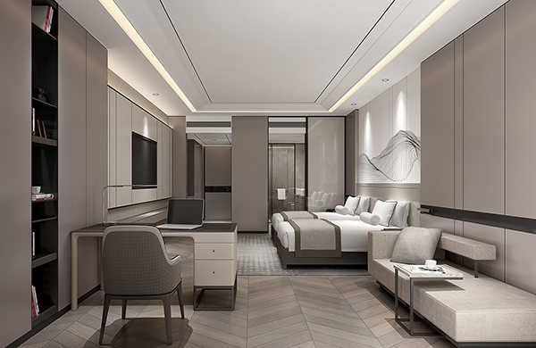 酒店室內(nèi)，酒店改造情況