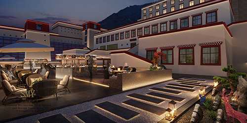 溫泉酒店設(shè)計、酒店休息空間