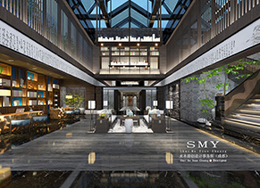 成都青羊萬達子語主題酒店裝飾裝修設計_水木源創(chuàng)（SMY）